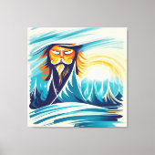 Wintersonne Leinwanddruck (Vorderseite)