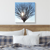 Wintersonne Leinwanddruck (Insitu (Schlafzimmer))