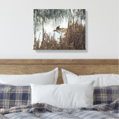 Wintersonne Leinwanddruck (Insitu (Schlafzimmer))