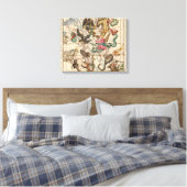 Wintersonne Leinwanddruck (Insitu (Schlafzimmer))