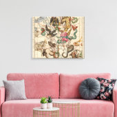 Wintersonne Leinwanddruck (Insitu (Wohnzimmer))