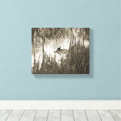 Wintersonne Leinwanddruck (Insitu (Holzboden))