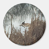 Wintersonne Magnet (Vorne)