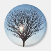 Wintersonne Magnet (Vorne)