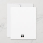 Wintersonne Mitteilungskarte (Rückseite)