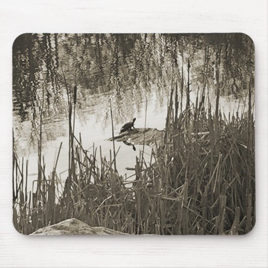 Wintersonne Mousepad (Vorne)