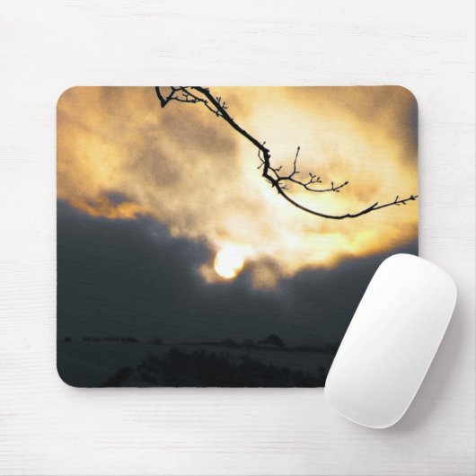 Wintersonne Mousepad (Mit Mouse)