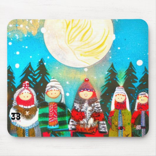 Wintersonne Mousepad (Vorne)