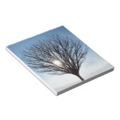 Wintersonne Notizblock (angewinkelt)