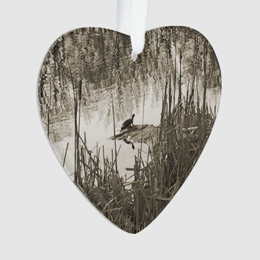 Wintersonne Ornament (Vorderseite)