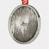 Wintersonne Ornament Aus Metall (Links)