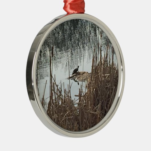 Wintersonne Ornament Aus Metall (Rechts)