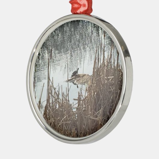 Wintersonne Ornament Aus Metall (Links)