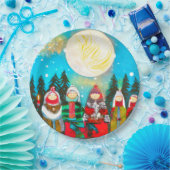 Wintersonne Pappteller (Party)