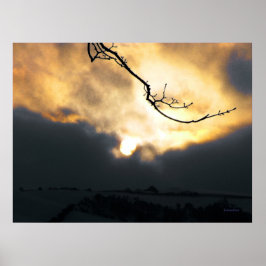 Wintersonne Poster