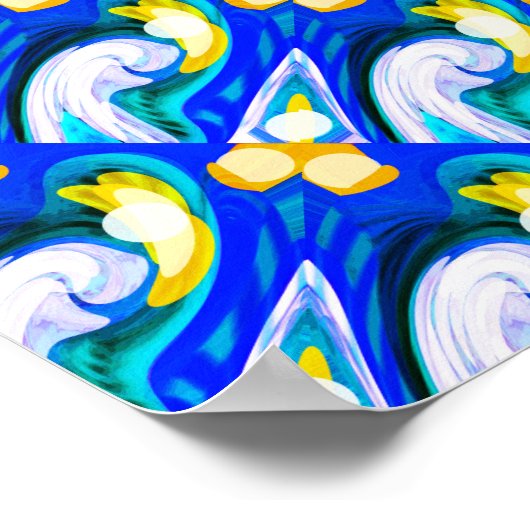 Wintersonne Poster (Ecke)