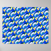 Wintersonne Poster (Vorne)