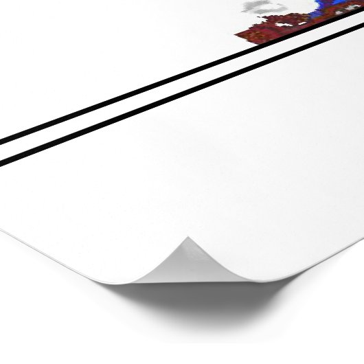 Wintersonne Poster (Ecke)