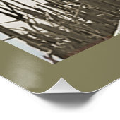 Wintersonne Poster (Ecke)