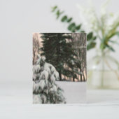 Wintersonne Postkarte (Stehend Vorderseite)