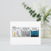 Wintersonne Postkarte (Stehend Vorderseite)