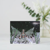 Wintersonne Postkarte (Stehend Vorderseite)