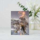 Wintersonne Postkarte (Stehend Vorderseite)
