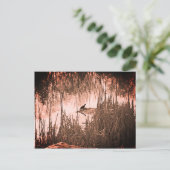 Wintersonne Postkarte (Stehend Vorderseite)