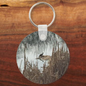 Wintersonne Schlüsselanhänger (Vorderseite)