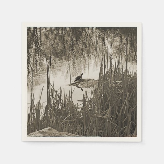 Wintersonne Serviette (Vorderseite)