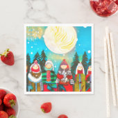 Wintersonne Serviette (Beispiel)