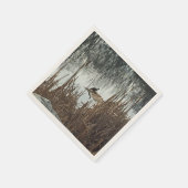 Wintersonne Serviette (Ecke)