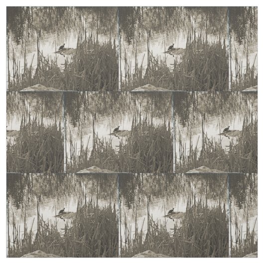 Wintersonne Stoff (Muster)