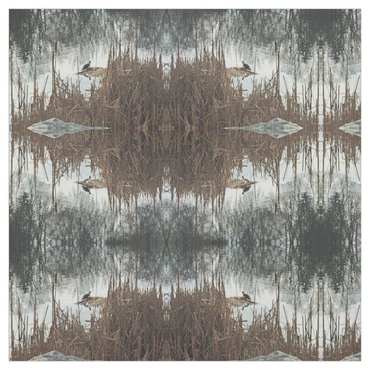 Wintersonne Stoff (Muster)