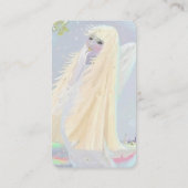 Wintersonne und Goldene Schnee - Visitenkarte (Rückseite)