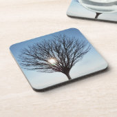 Wintersonne Untersetzer (Linke Seite)