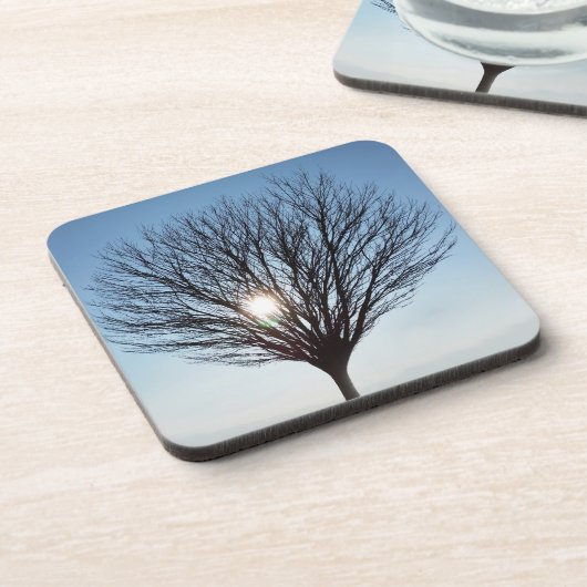 Wintersonne Untersetzer (Linke Seite)