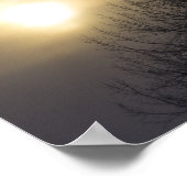 Wintersonnenaufgang, Ohio Poster (Ecke)
