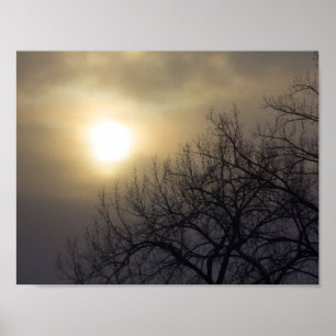 Wintersonnenaufgang, Ohio Poster