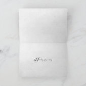 Wintersonnenbaum mit Zitat Karte (Innenseite)