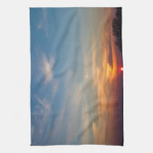 Wintersonnenhimmel Geschirrtuch (Vertikal)