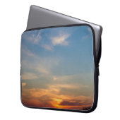 Wintersonnenhimmel Laptopschutzhülle (Vorderseite Links)