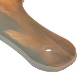 Wintersonnenhimmel Schneidebrett (Ecke)