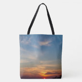 Wintersonnenhimmel Tasche (Vorderseite)