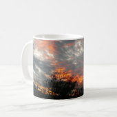 Wintersonnenlandschaft Fotografie Kaffeetasse (Vorderseite Links)