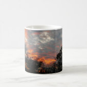 Wintersonnenlandschaft Fotografie Kaffeetasse (Mittel)