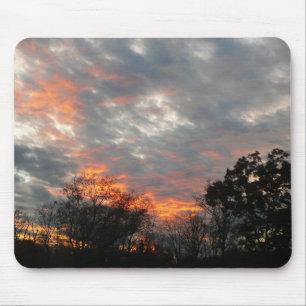 Wintersonnenlandschaft Fotografie Mousepad