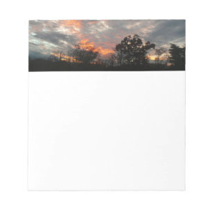 Wintersonnenlandschaft Fotografie Notizblock