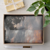 Wintersonnenlandschaft Fotografie Seidenpapier (Geschenk)