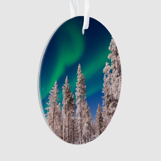 Wintersonnenlicht Ornament (Vorderseite)